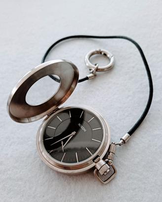 Orologio da taschino Nixon Highball Black/Silver