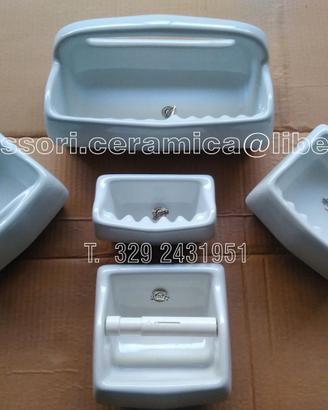 Accessori porta sapone ceramica da incasso