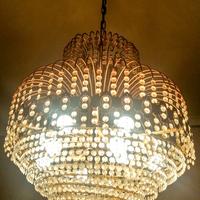 Lampadario con gocce Swarovski