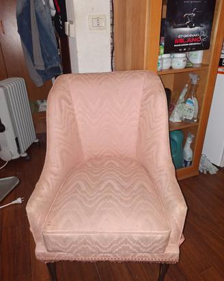 2 poltrone rosa