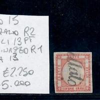 5 GRANA SVOLAZZO TIPO 15 DA 13 PUNTI A R2 € 2.250/