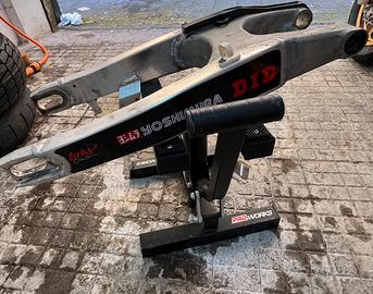 Forcellone Suzuki RMZ 450 accorciato Motard