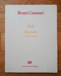BRUNO CASSINARI cartella 2 litografie