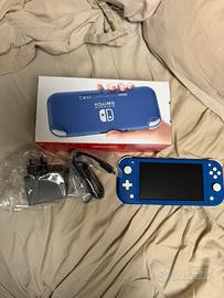 Nintendo Switch Lite blu nuova