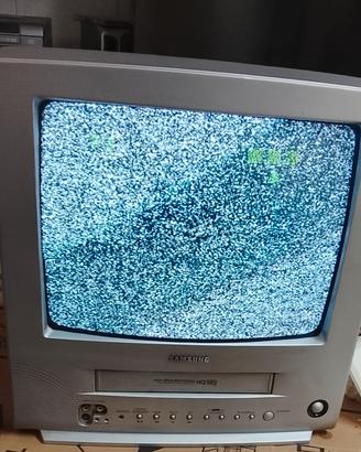 TV CRT COMBO VHS SAMSUNG 14 "  TX14PI