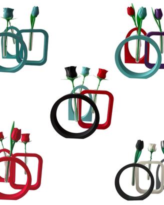 Set di Vasi Moderni Design Unico e Minimalista