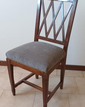 ANTICA SEDIA DEL 1800