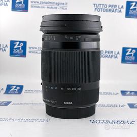 SIGMA PER CANON 18-300 mm f3.5-6.3 DC MACRO