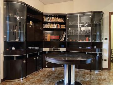 soggiorno vintage fine anni 70