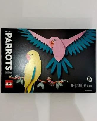 Lego ART | Collezione animali – Pappagalli 31211