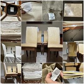 🔥Tavolo Cantori in cristallo+4 sedie Calligaris 🔥