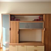 Soggiorno moderno con tavolo e 6 sedie