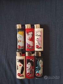 Accendini Grandi Smoking serie Glamour