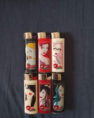 Accendini Grandi Smoking serie Glamour