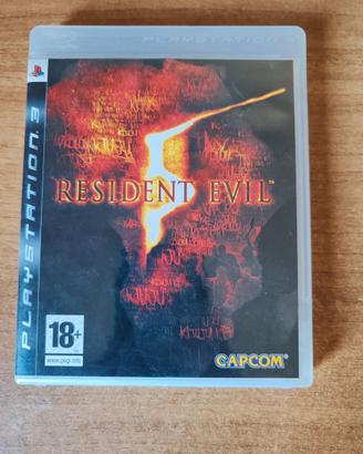Resident Evil 5 Ps3 PlayStation Pal Ita
