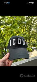 Cappello icon dsquared2 nero