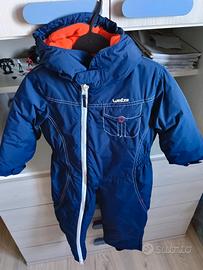 Tuta Sci Decathlon tg. 3 anni