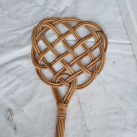 Battipanni Vintage in Vimini Rattan Artigianale