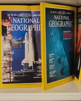 Rivista National Geographic anni 80