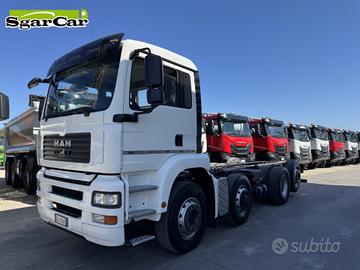 Man Tga 480 telaio 4 assi passo 4300