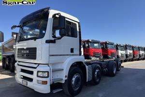 Man Tga 480 telaio 4 assi passo 4300