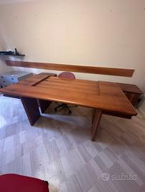 Scrivania presidenziale ufficio in legno
