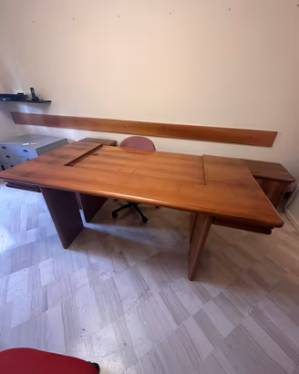 Scrivania presidenziale ufficio in legno
