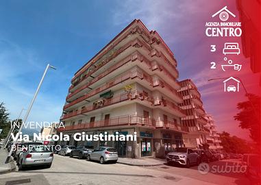 Via N.Giustiniani: ampio appartamento con box auto