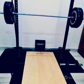 pedana sollevamento pesi palestra piattaforma