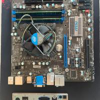 Scheda madre msi DDR3 e processore intel i3