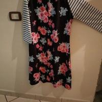 abito fiorato da donna