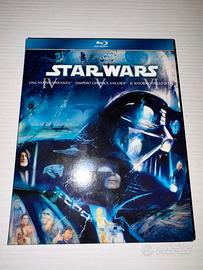 Dvd blu ray star wars trilogia