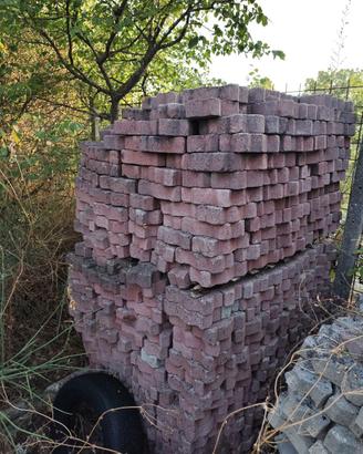 Betonelle autobloccanti per esterno forma ondulata