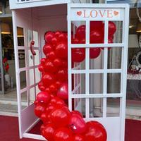 CABINA TELEFONICA DECORATIVA