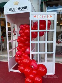 CABINA TELEFONICA DECORATIVA