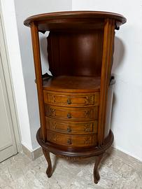 Comodino console arte povera