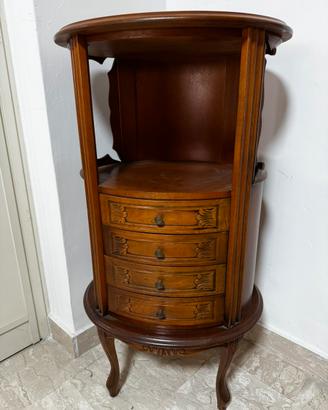 Comodino console arte povera