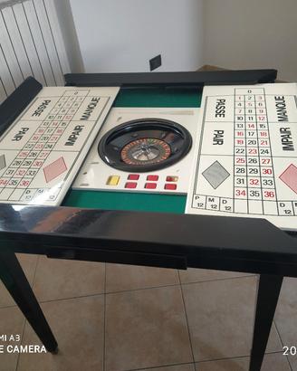 Tavolo da poker roulette 