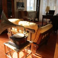 Grammofono antico e funzionante