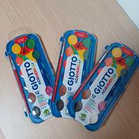 set 3 acquerelli giotto
