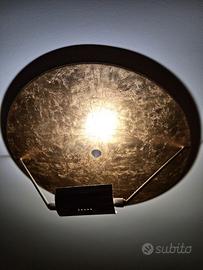 Disco Plafoniera Foglia Oro Catellani & Smith