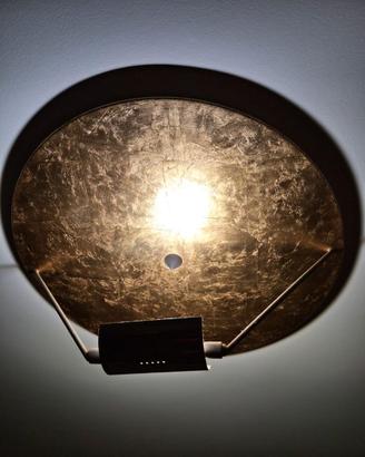 Disco Plafoniera Foglia Oro Catellani & Smith
