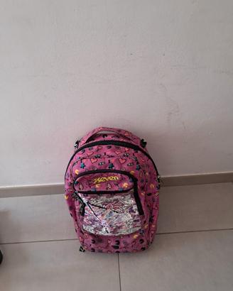 Zaino Seven con carrellino per bambina