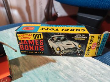 automodello Aston Martin 007 Corgi toys 1965 1.43