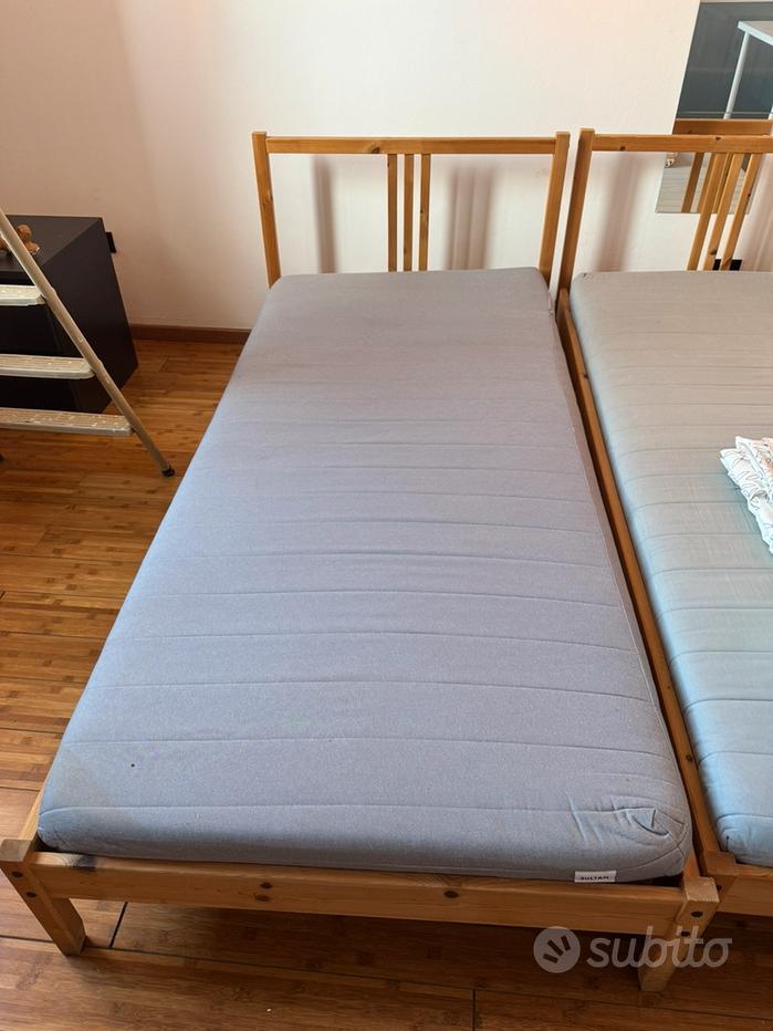 Bed Materasso Sultan Ikea Misure Materasso HYLLESTAD Con Molle
