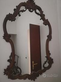 Specchio cornice in legno 