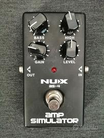 Distorsore per chitarra Nux AS-4 Amp Simulator