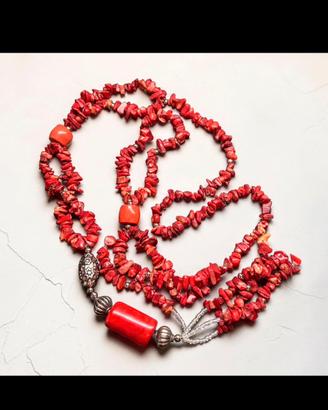 Collana corallo