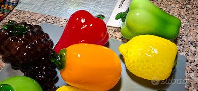 FRUTTA IN VETRO REALISTICA