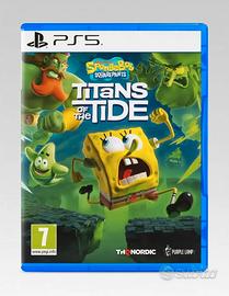 SPONGEBOB TITANS  OF THE  TIDE ps5